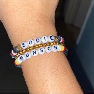 Eddie Munson Bracelet Set